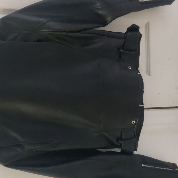 Zara trf collection faux leather jacket - Picture 5 of 5